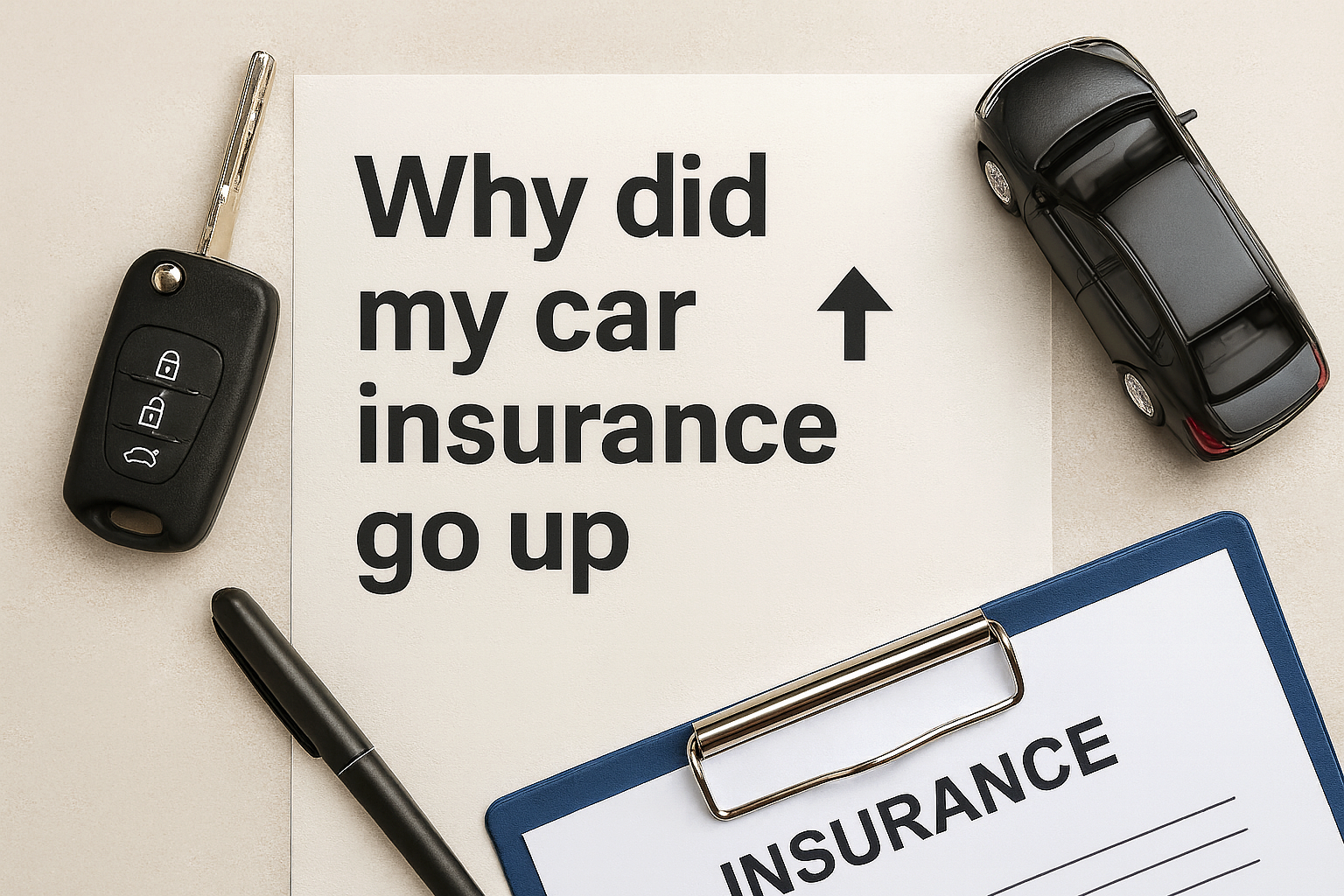 Why Did My Car Insurance Go Up? 