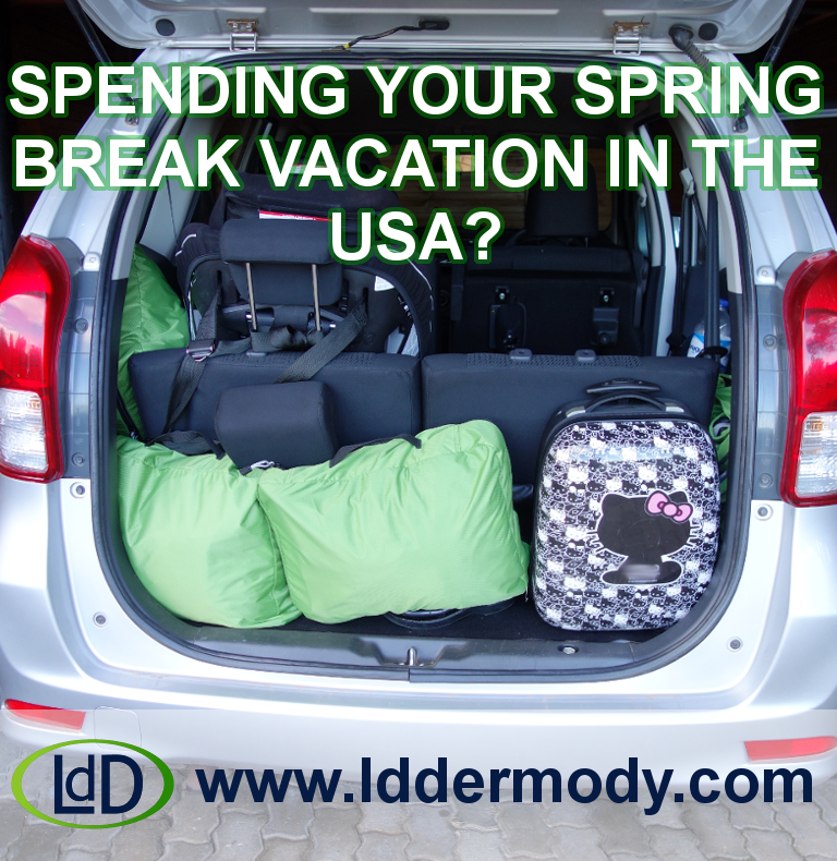 Spending Your Spring Break Vacation in the USA? 